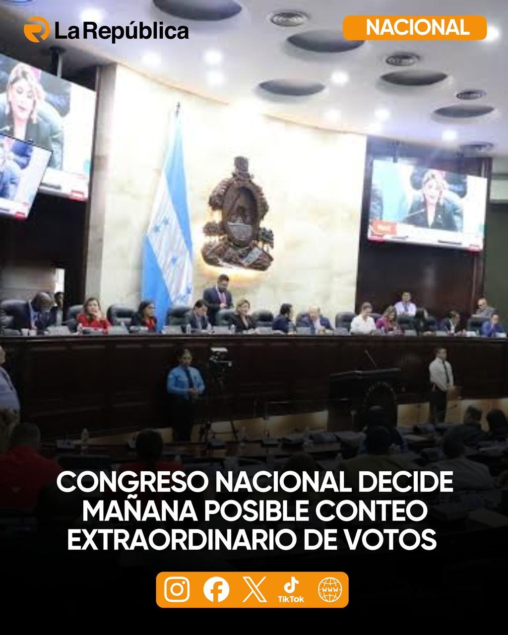 El presidente del Congreso Nacional, Luis Redondo, realizó una convocatoria de prensa para anunciar la sesión extraordinaria del pleno progr - Cover Image